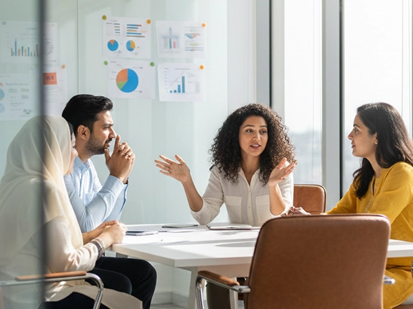 Professional coaches participating in advanced coaching education-2